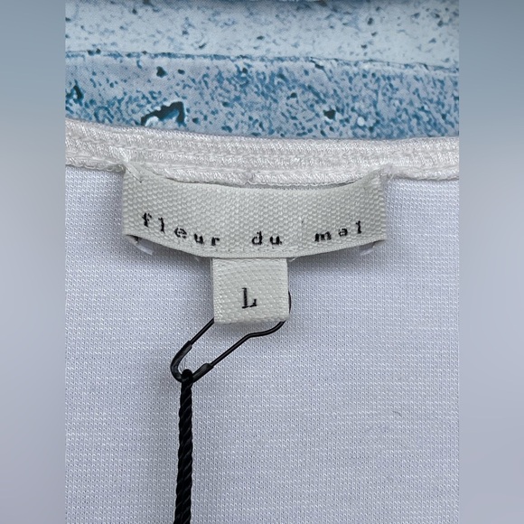 Fleur Du Mal Midriff Cut Out Body Suit ivory size large - Picture 4 of 10